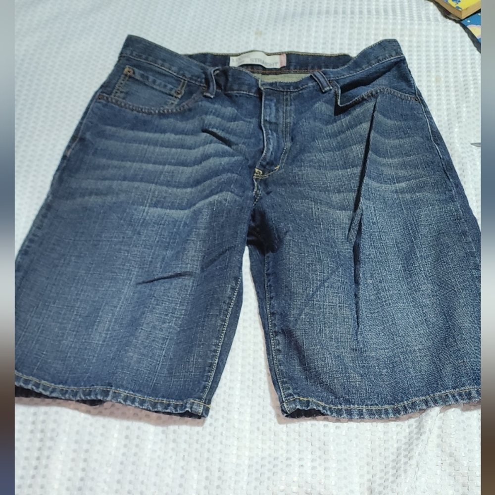 LEVIS EUC MENS SZ 34 569 DENIM JEAN SHORTS